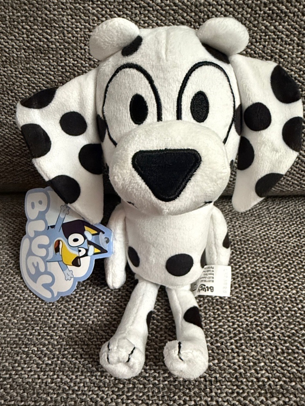 Bluey Chloe Black White Dalmation Dog Friends Small Plush Toy Bluey Moose New